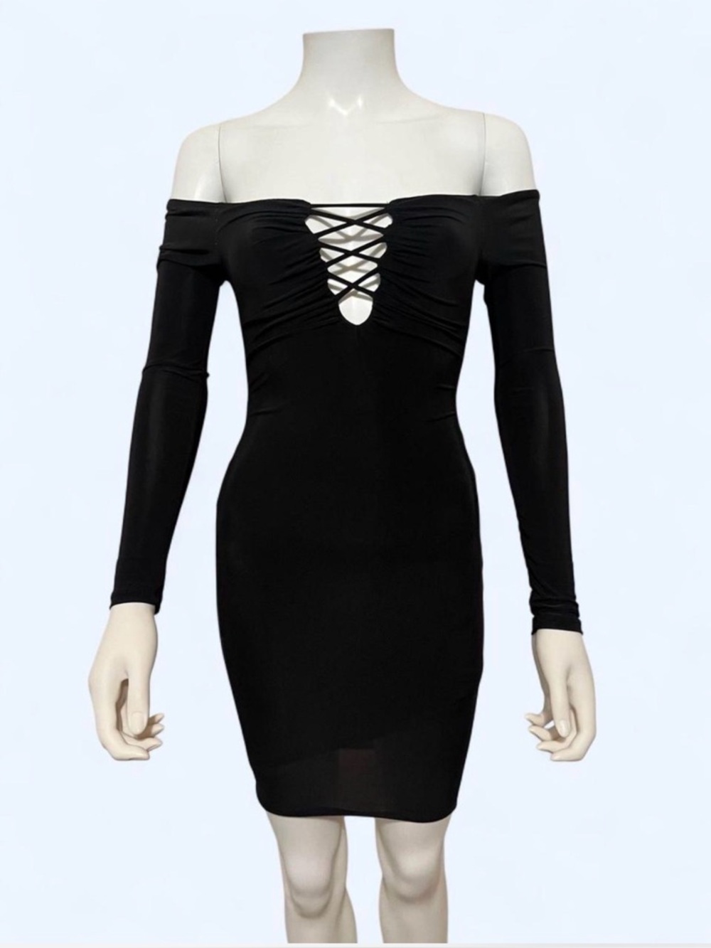 Fashion nova off the shoulders mini dress